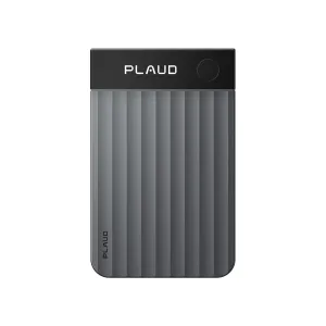 PLAUD Note Pro black AI transcription recorder with circular sensor and ribbed front panel