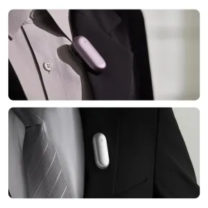 Clip PLAUD NotePin et broche magnétique à porter sur les vêtements pour une fixation mains libres sécurisée