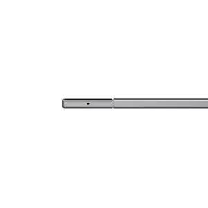 PLAUD Note Pro silver voice recorder in slim side view with metallic finish and small oval opening