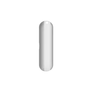 Enregistreur vocal PLAUD NotePin S argent avec transcription par IA, présenté à la verticale en vue de face compacte
