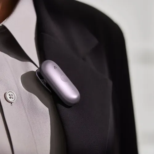 PLAUD NotePin S Sprachrekorder mit KI-Transkription - Lila