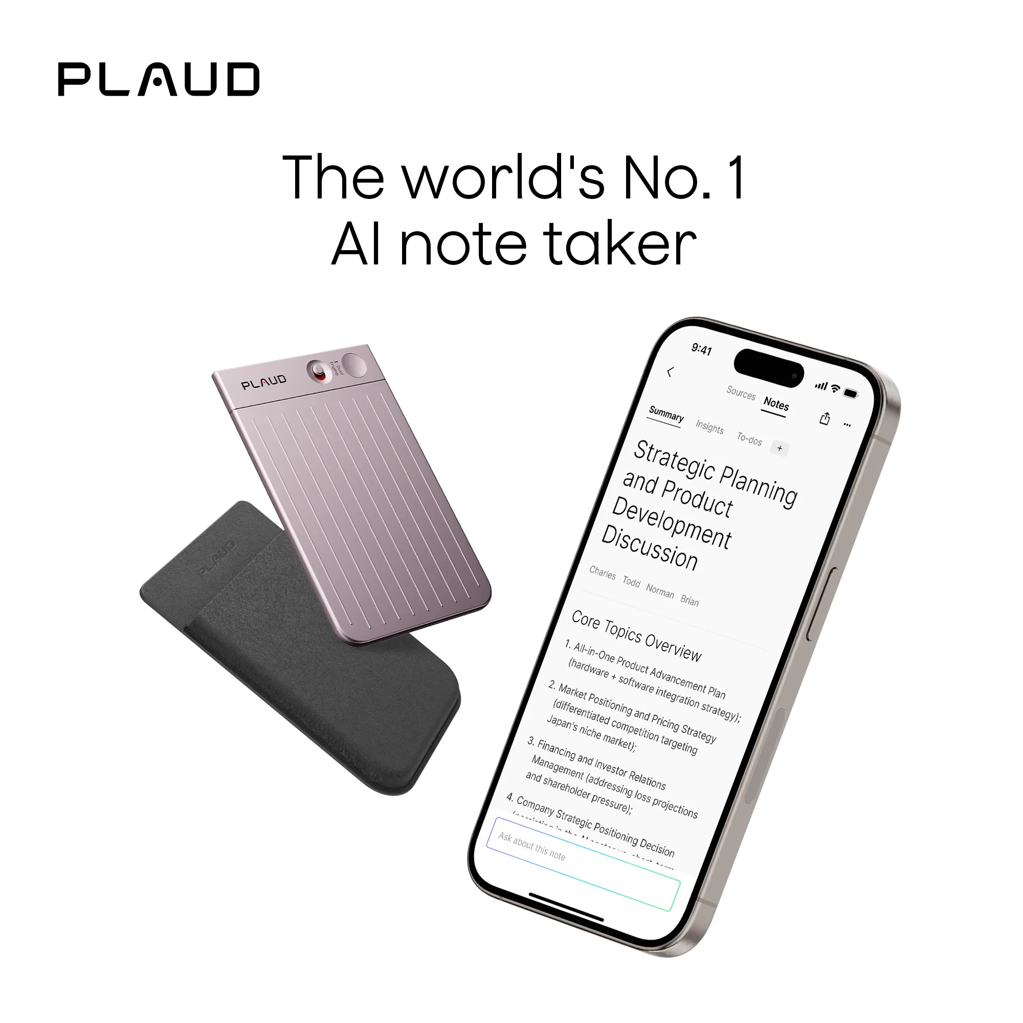 PLAUD Note AI Voice Recorder