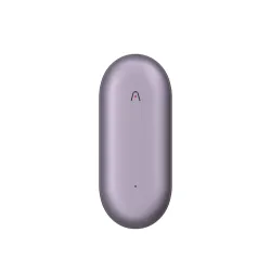 PLAUD NotePin Sunset Purple AI voice recorder with transcription, 20hr battery, 112+ languages, stylish wearable design, secure cloud storage